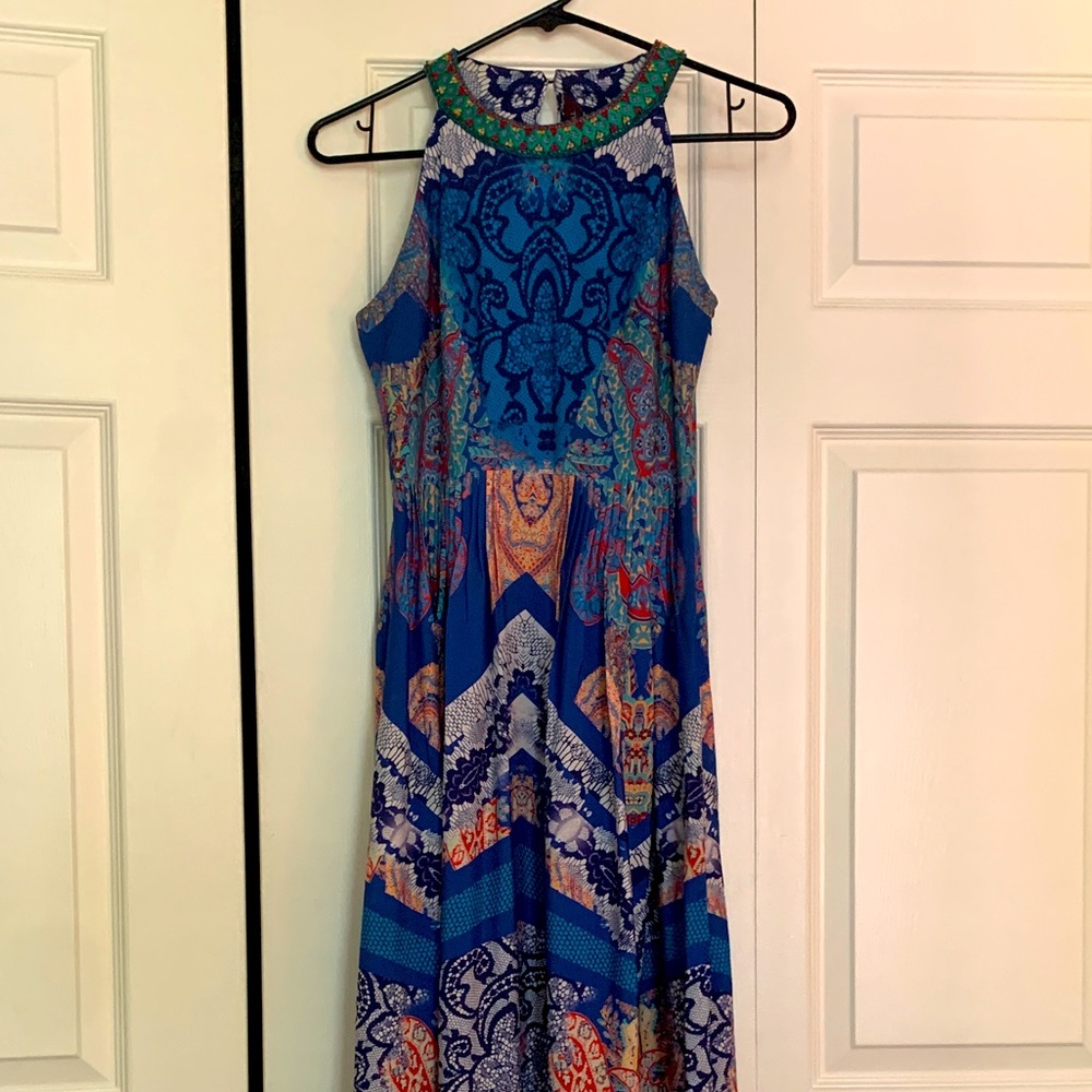 Anthropologie Printed Maxi Dress